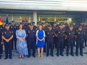 Virginia Barcones da la bienvenida a los 107 agentes alumnos en prácticas de la Policía Nacional desplegados en Castilla y León