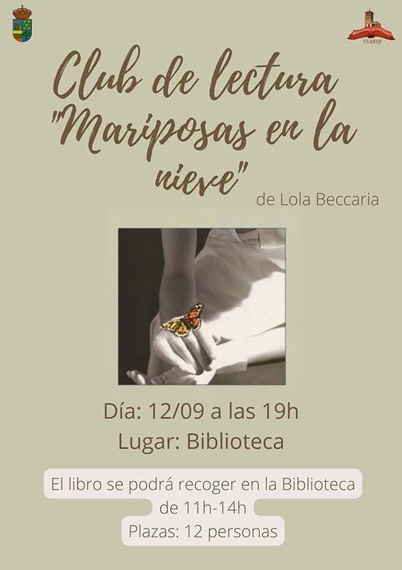 La Biblioteca de Tábara Invita a un Día de Lectura Inmersiva con "Mariposas en la Nieve" de Lola Beccaria 1