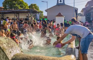 Segundo día de las Fiestas de San Lorenzo en Tábara: Diversión acuática y competencias deportivas en pleno apogeo