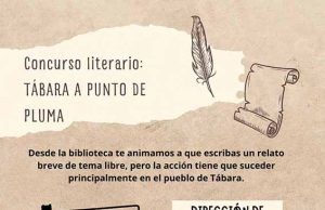 “Tábara a punto de pluma”, concurso literario