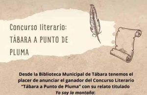 Iván Humanes Bespín se corona como ganador del concurso literario “Tábara a punto de pluma” con su relato “Yo soy la montaña”