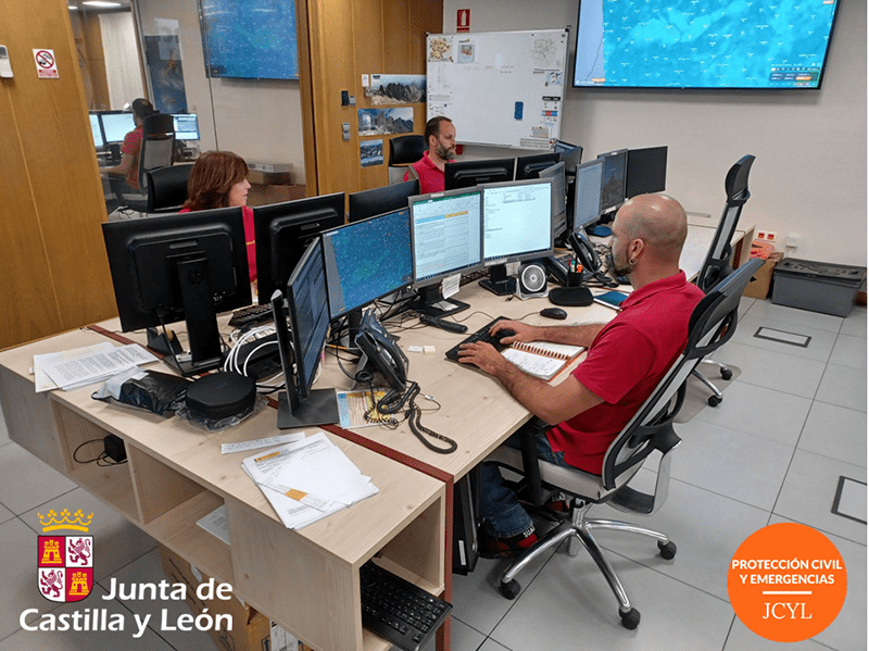 El Centro Coordinador de Emergencias de la Junta de Castilla y León interviene en 7 incidentes en el medio natural durante la jornada del domingo 1