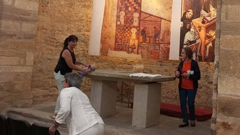 Tábara celebra una Misa en La Torre en honor a San Froilán, fundador del antiguo monasterio de San Salvador 2
