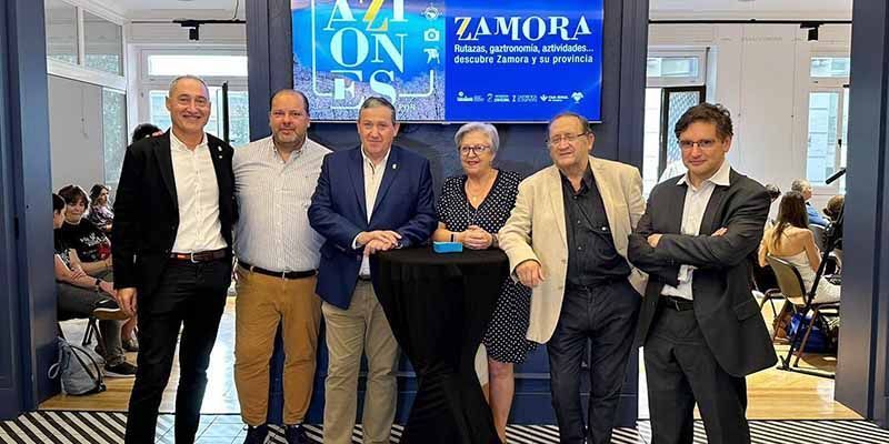 La Diputación presenta en Madrid las nuevas rutas de Vacaciones por Zamora 1