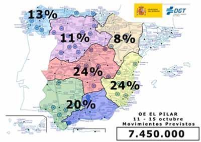 Virginia Barcones presenta el operativo especial de tráfico por el puente del 12 de octubre 2