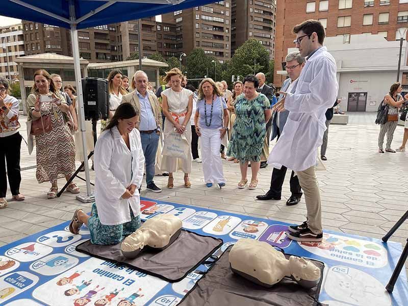 EL TRÁILER DE LA RUTA ENFERMERA LLEGA A ZAMORA PARA EDUCAR ENSALUD A TODA LA POBLACIÓN 1