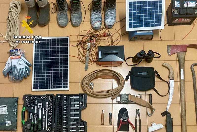 La Guardia Civil investiga a tres personas como autoras de dos delitos de hurto en explotaciones ganaderas 1