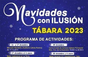 Las “Navidades con Ilusión” iluminan Tábara con un programa lleno de magia y tradición