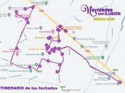 Itinerario del IV Concurso de fachadas de Tábara