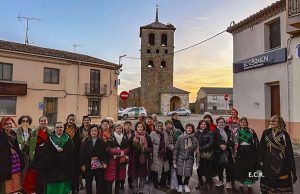 Un nutrido grupo de mujeres de Tábara se une al VII Encuentro Provincial de Águedas que reúne hoy en Benavente a más 1.500 mujeres
