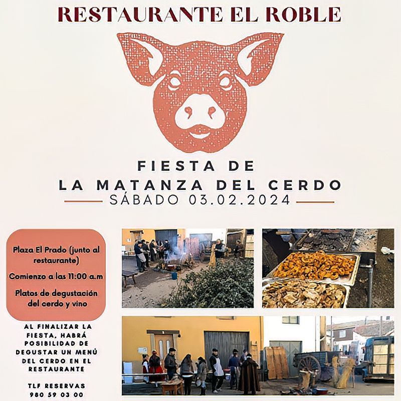 Tradicional Matanza en Tábara: Una Celebración de Sabores y Tradiciones ofrecida por el Restaurante el Roble 3