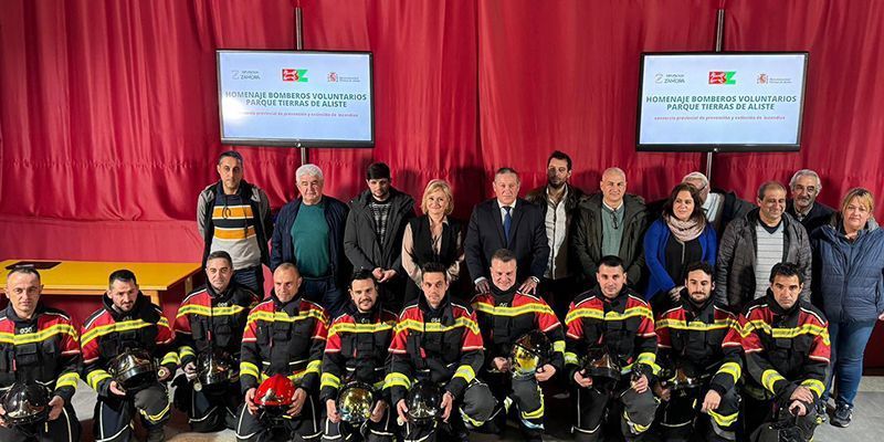 La Diputación y la Mancomunidad Tierras de Aliste formalizan la profesionalización del Parque de Bomberos de San Vitero y su traspaso al Consorcio Provincial 1
