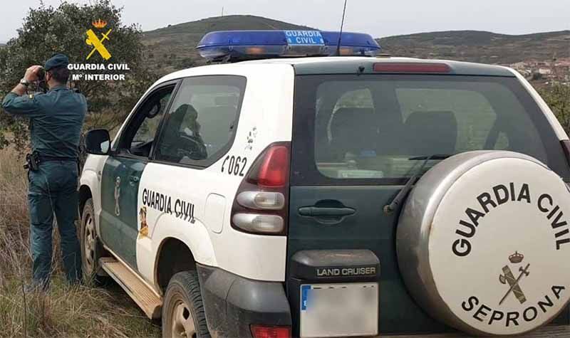 La Guardia Civil investiga a una persona por un delito de incendio forestal 1