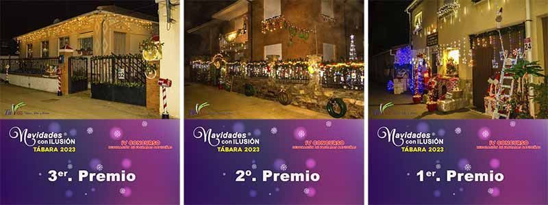 Ya tenemos ganadores del IV Concurso de Decoración de Fachadas Navideñas de “Navidades con Ilusión” en Tábara 1