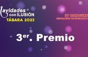 3er. Ganador del concurso de Decoración de Fachadas Navideñas de “Navidades con Ilusión” en Tábara