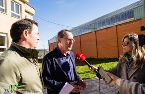 Ángel Blanco comprueba en Tábara el impulso del Plan de Recuperación del Gobierno a la rehabilitación de edificios públicos en Tábara