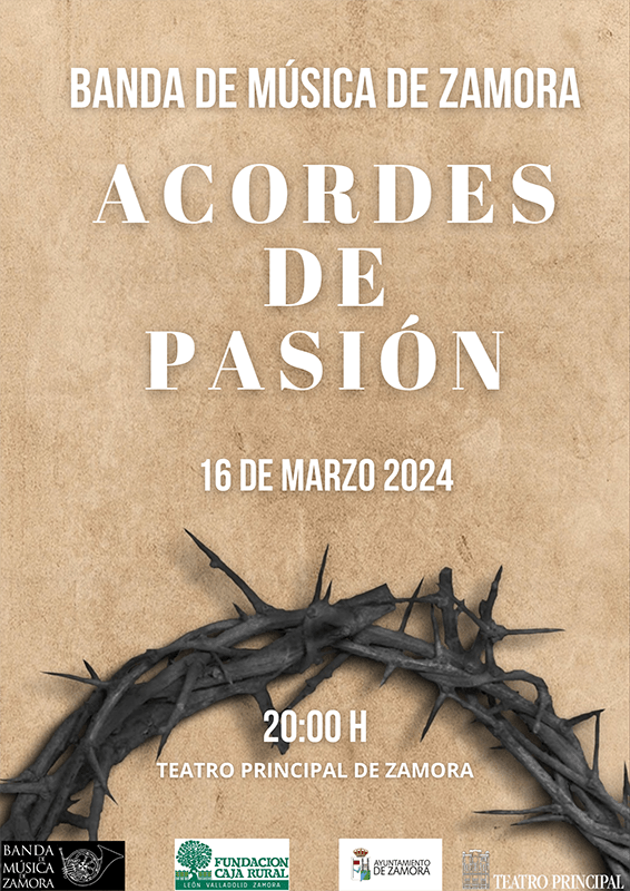 La banda de Música de Zamora lleva al Principal “Acordes de Pasión” 1