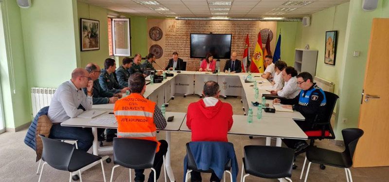 Ángel Blanco copreside la Junta Local de Seguridad de Benavente para coordinar los dispositivos de Semana Santa y la Veguilla 1