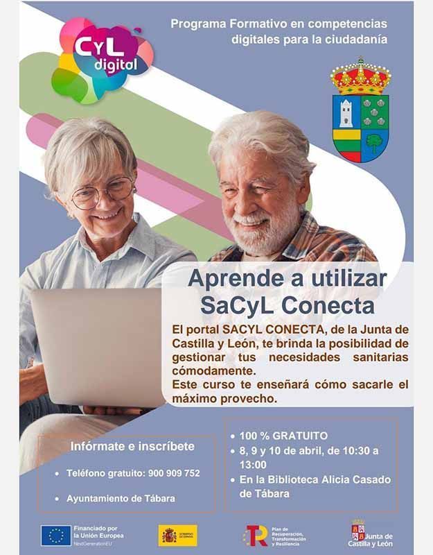 Aprende a utilizar SACYL CONECTA, tu portal de salud online: Programa formativo en competencias digitales para la ciudadanía 1