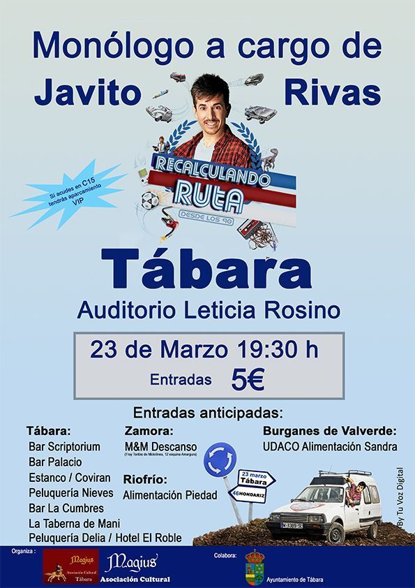 El Humorista Javito Rivas Llevará su Show de Nostalgia y Actualidad a Tábara 1
