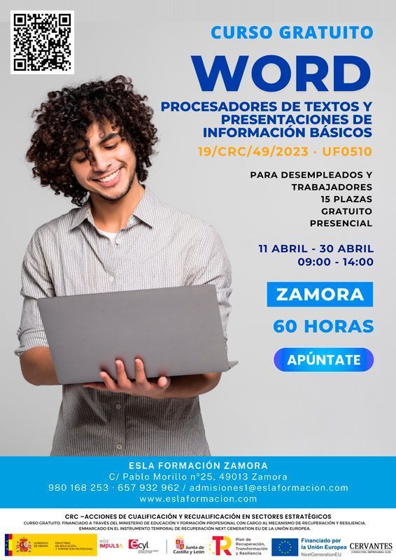 Cursos Gratuitos en Zamora: Una Oportunidad para Impulsar tu Carrera Profesional 2