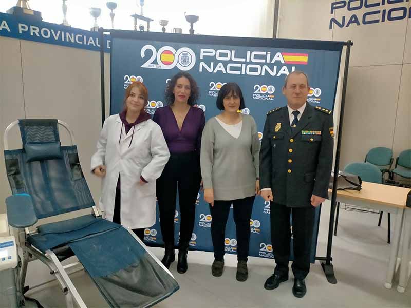 La Policía Nacional de Zamora protagoniza una jornada de donación de sangre 1
