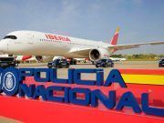 Iberia bautiza su último A350 Next con el nombre de “Bicentenario Policía Nacional”