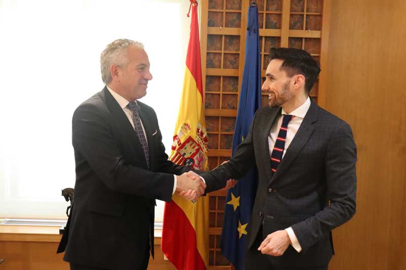 Nicanor Sen aborda en el Ministerio del Interior la ejecución y el refuerzo de las políticas en materia de seguridad en Castilla y León 1