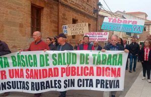 La Plataforma por una Sanidad Pública Digna de la Zona Básica de Salud de Tábara, un sábado más en lucha