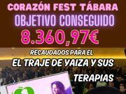 El Corazón Fest Tábara a favor de Yaiza consigue su objetivo con creces