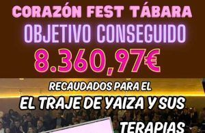 El Corazón Fest Tábara a favor de Yaiza consigue su objetivo con creces