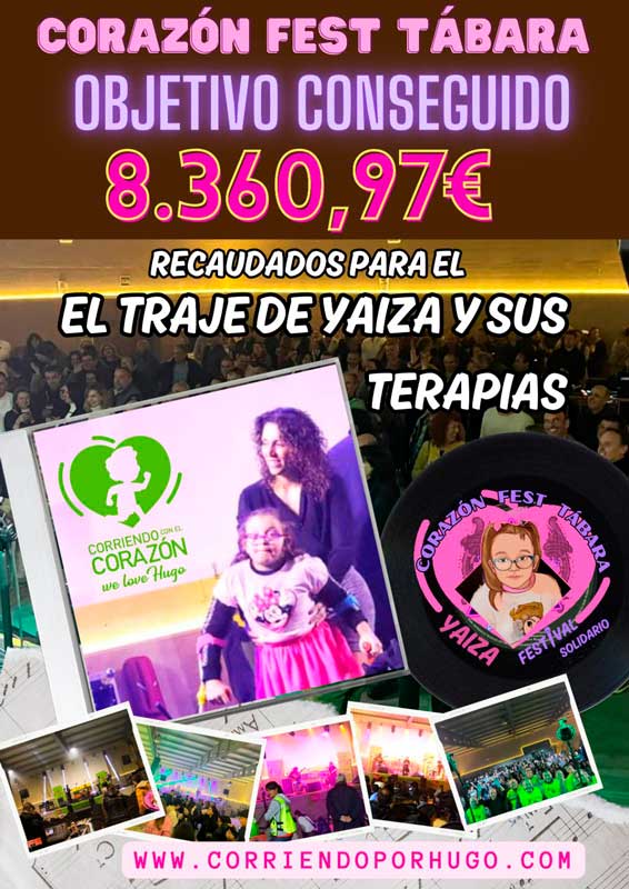 El Corazón Fest Tábara a favor de Yaiza consigue su objetivo con creces 1