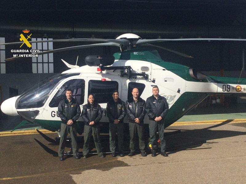 COMIENZA A OPERAR EL NUEVO MODELO DE HELICÓPTERO DE LAGUARDIA CIVIL, EC-135 EQUIPADO CON GRÚA DE RESCATE 1