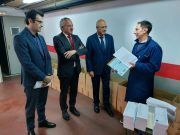 El delegado del Gobierno agradece el trabajo de los 230 empleados públicos que desarrollan la logística electoral en la Comunidad