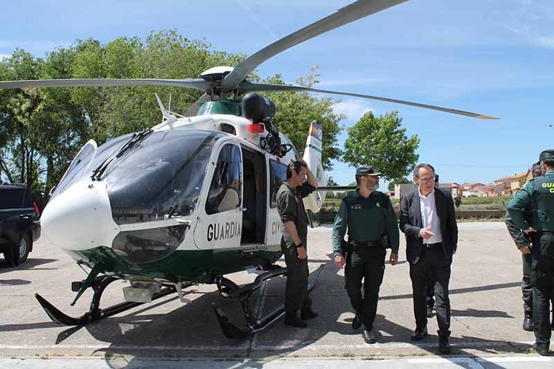 La Guardia Civil realiza un simulacro de incidente terrorista en el colegio de Coreses (Zamora) 1