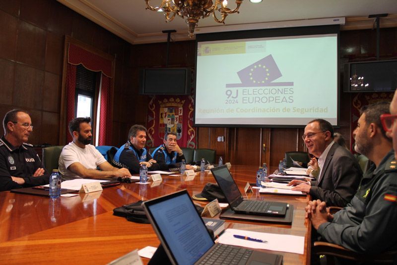 Más de 850 efectivos velarán por la seguridad en la celebración de las Elecciones Europeas del 9J en Zamora 1