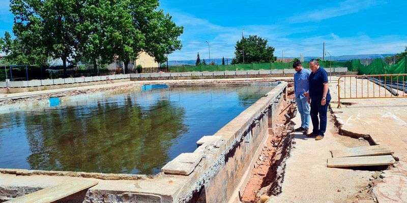 La Diputación destina más de 52.000 euros a la reparación de la piscina de Rabanales 1