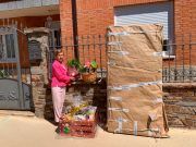 La mega cesta de la Feria Rociera de Tábara ya tiene dueña.