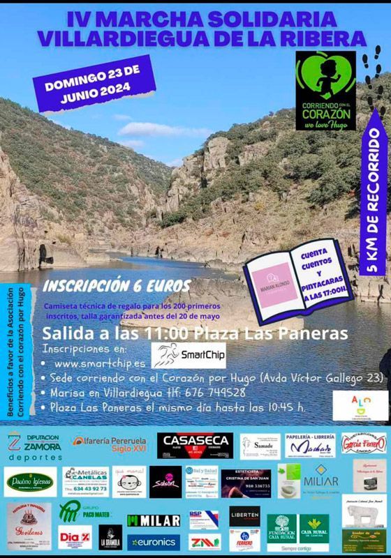 Solidaridad en Marcha: Villardiegua de la Ribera se moviliza por una causa especial 1