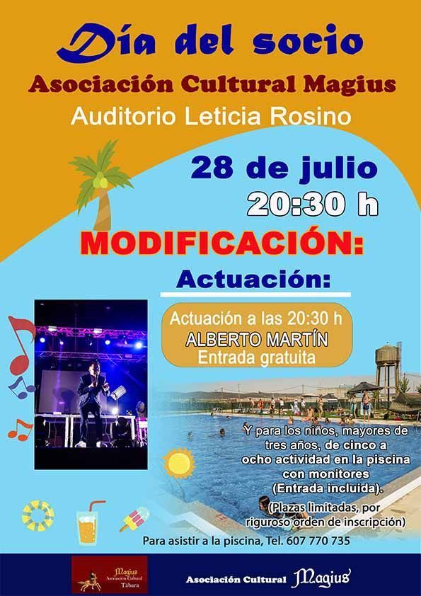 Día del Socio, Gran Evento Musical y Actividades Infantiles para los Socios 1