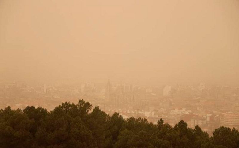 La Junta alerta sobre un episodio de intrusión de partículas de polvo procedentes de África a partir del 28 de julio en toda la Comunidad 1