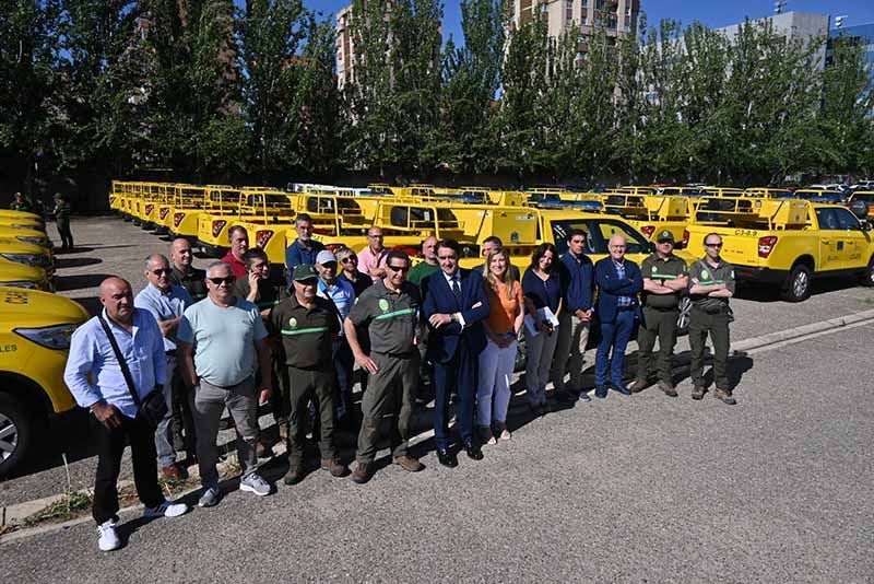 La Junta refuerza con 27 nuevos vehículos adaptados el Operativo de prevención, vigilancia y extinción de incendios forestales, especialmente fuera de la época de riesgo alto 1