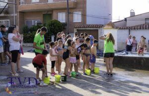 Las fiestas de Tábara comenzaron ayer en San Lorenzo, Diversión Acuática y Música para Todos