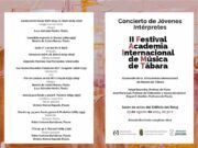 El Alumnado de la Academia Internacional de Música de Tábara Brillará en el II Festival Internacional de Música
