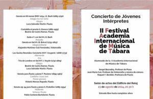 El Alumnado de la Academia Internacional de Música de Tábara Brillará en el II Festival Internacional de Música
