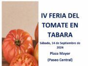 Tábara se viste de rojo para La IV Feria del Tomate que llega con sabor y el concurso del tomate más grande.