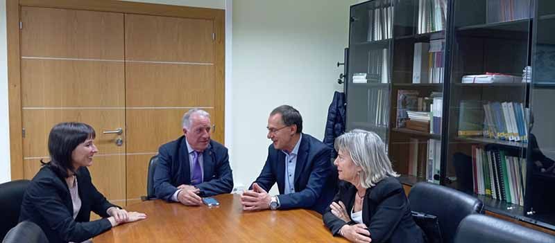 El subdelegado del Gobierno da la bienvenida a la nueva gerente territorial del Catastro en Zamora 1