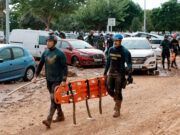 La Guardia civil refuerza los efectivos desplegados en las zonas de Valencia afectadas por la dana