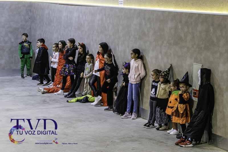 Éxito rotundo en la fiesta de Halloween infantil en Tábara 24