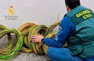 La Guardia Civil investiga a dos personas por hurto de cable del alumbrado público en las localidades de Moraleja del Vino, Monfarracinos y Morales del Vino